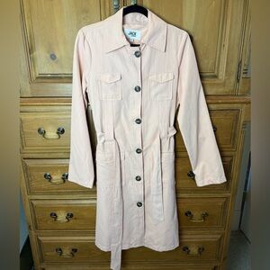 Jack by BB Dakota Women's Soft Pink Trench Coat